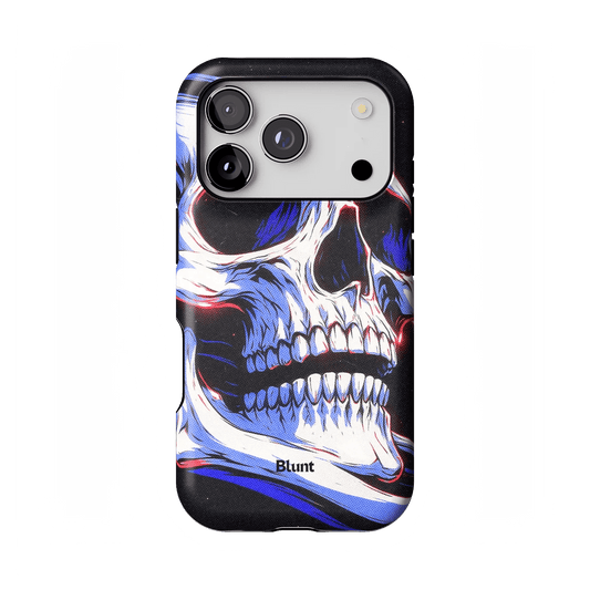 Anaglyph Skull iPhone Case - Blunt Cases