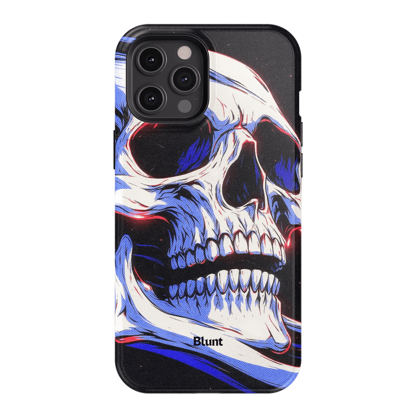 Anaglyph Skull iPhone Case - Blunt Cases