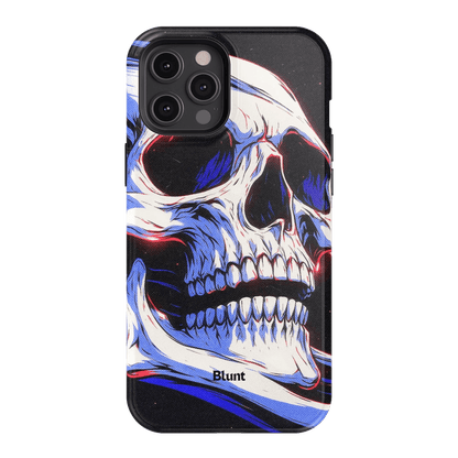 Anaglyph Skull iPhone Case - Blunt Cases