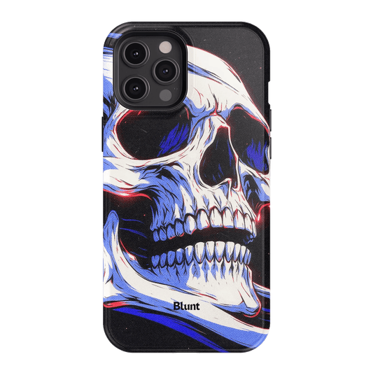 Anaglyph Skull iPhone Case - Blunt Cases
