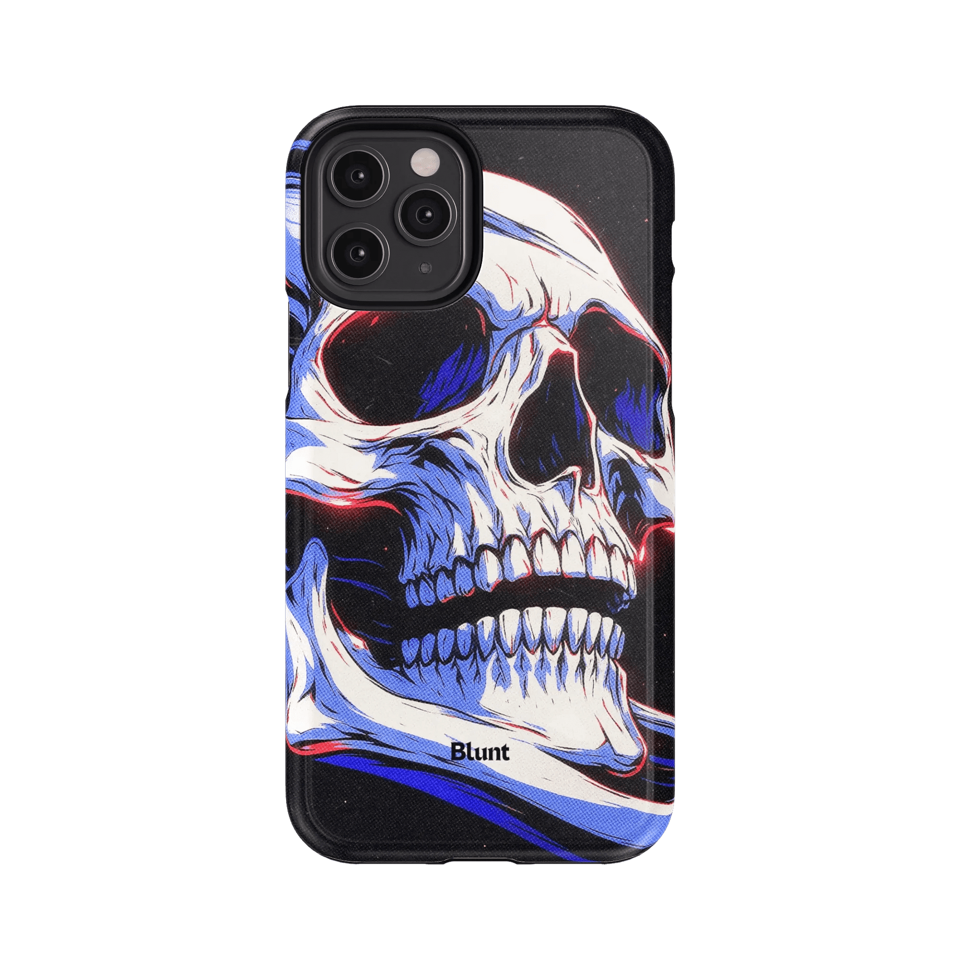 Anaglyph Skull iPhone Case - Blunt Cases