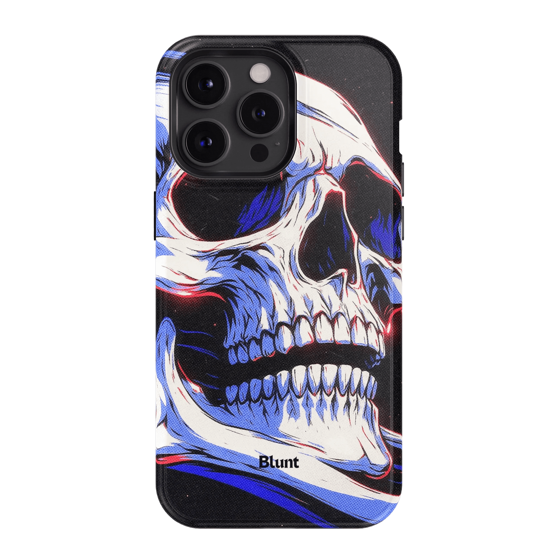 Anaglyph Skull iPhone Case - Blunt Cases