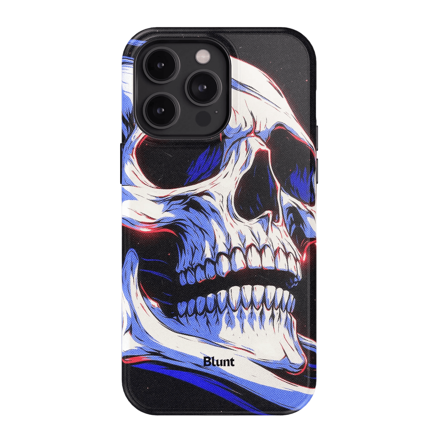 Anaglyph Skull iPhone Case - Blunt Cases