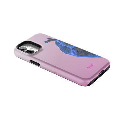 Anatomy Heart Blue iPhone Case gallery - Iphone_12_Mini_Air_Plus_2