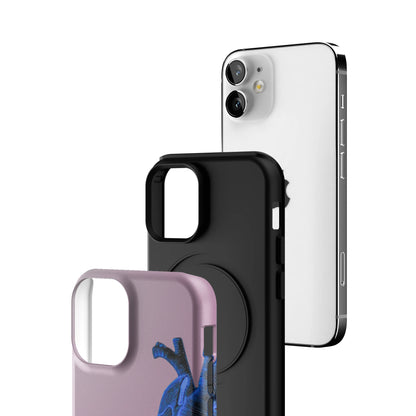 Anatomy Heart Blue iPhone Case gallery - Iphone_12_Mini_Air_Plus_3