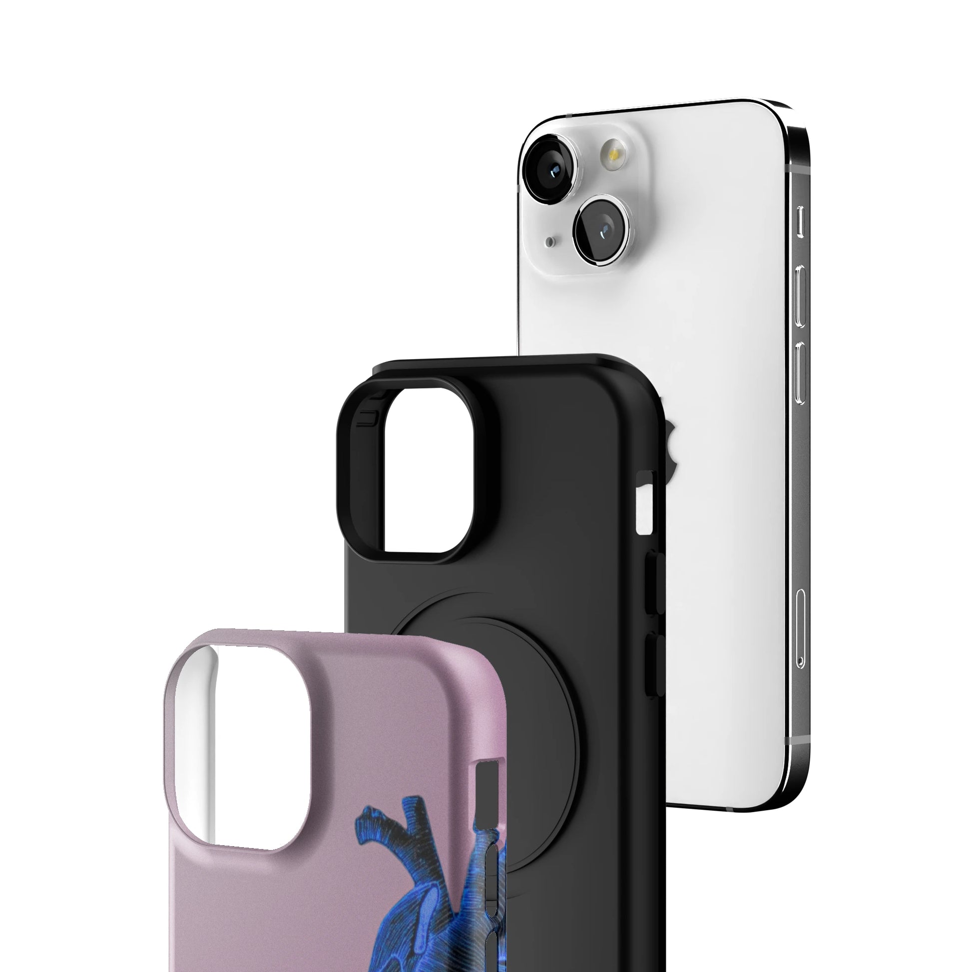 Anatomy Heart Blue iPhone Case gallery - Iphone_13_Mini_Air_Plus_3