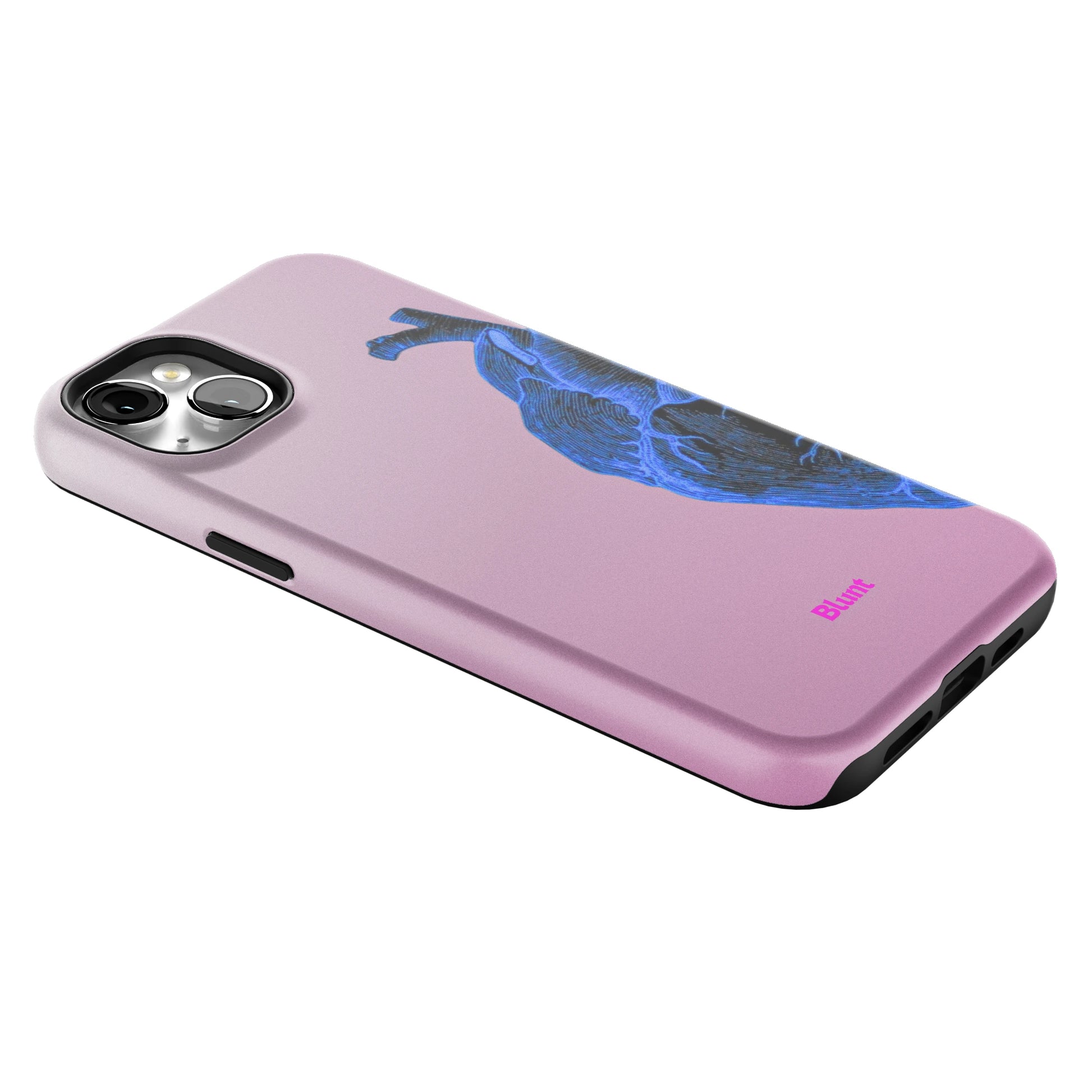 Anatomy Heart Blue iPhone Case gallery - Iphone_14_Mini_Air_Plus_2