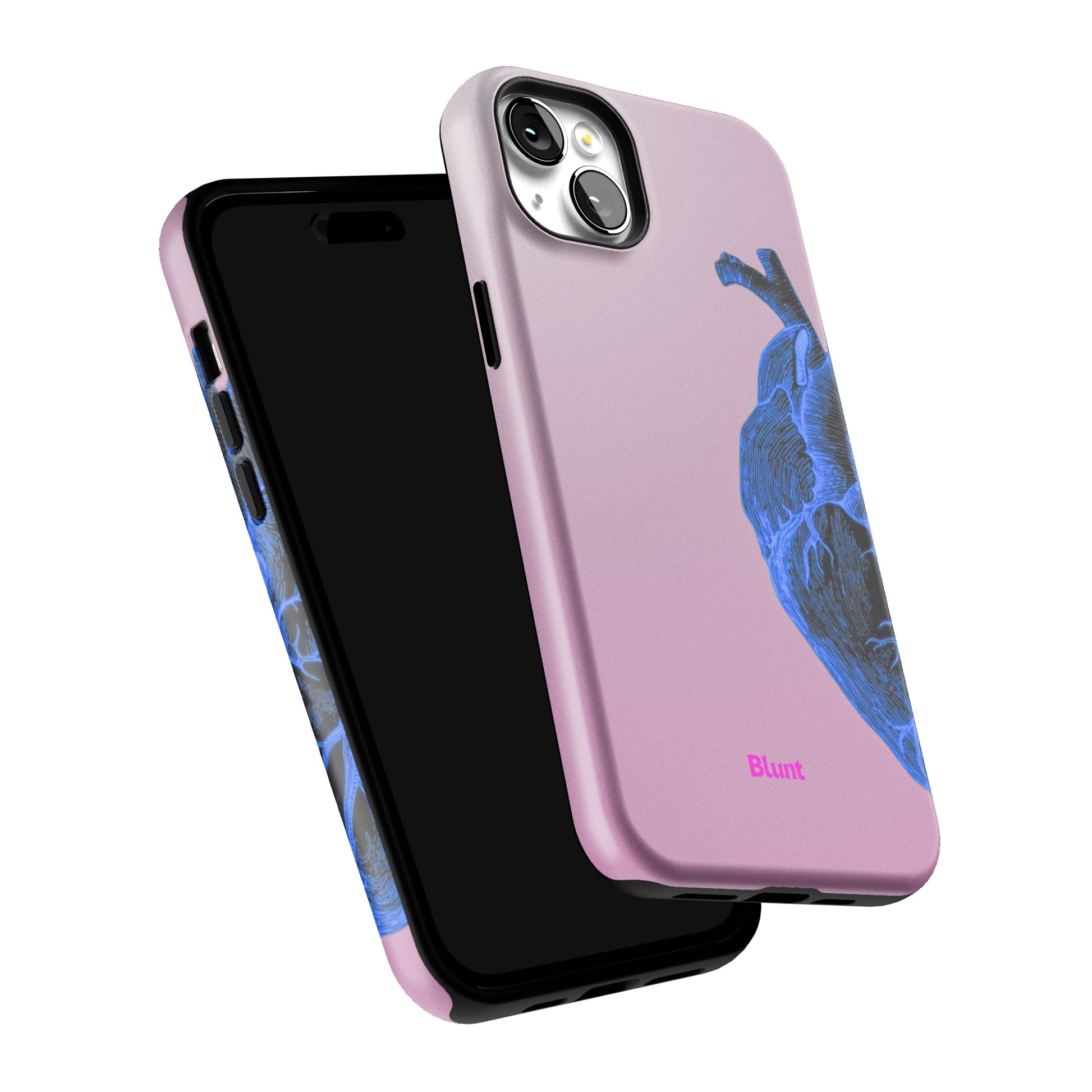 Anatomy Heart Blue iPhone Case gallery - Iphone_14_Mini_Air_Plus_6