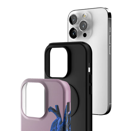 Anatomy Heart Blue iPhone Case gallery - Iphone_14_Pro_3