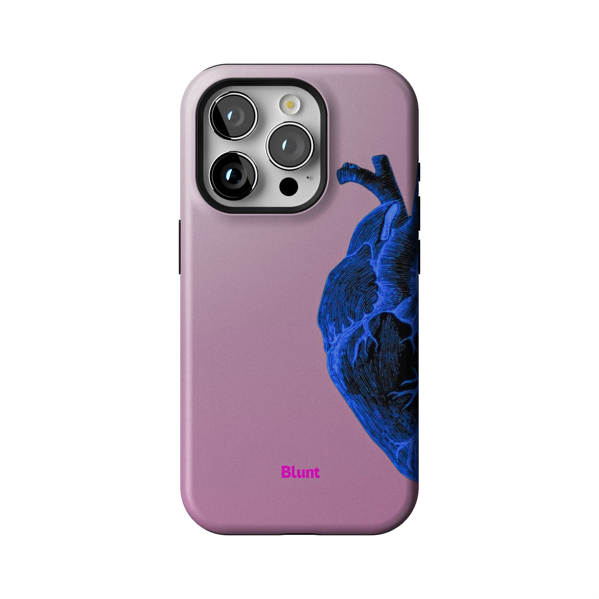 Anatomy Heart Blue iPhone Case gallery - Iphone_15_Pro_1