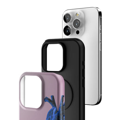 Anatomy Heart Blue iPhone Case gallery - Iphone_15_Pro_3