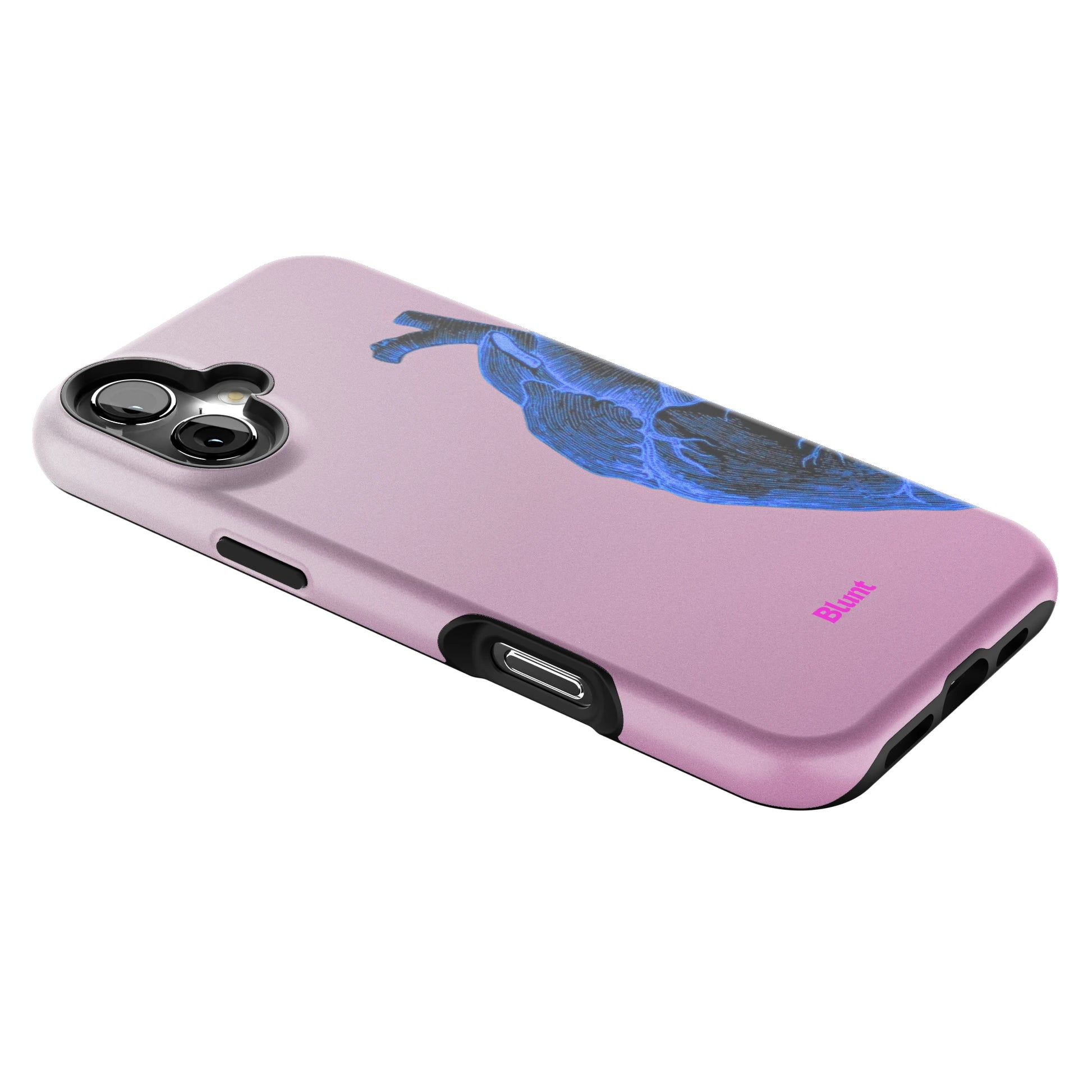 Anatomy Heart Blue iPhone Case gallery - Iphone_16_Mini_Air_Plus_2