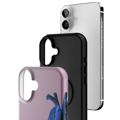 Anatomy Heart Blue iPhone Case gallery - Iphone_16_Mini_Air_Plus_3