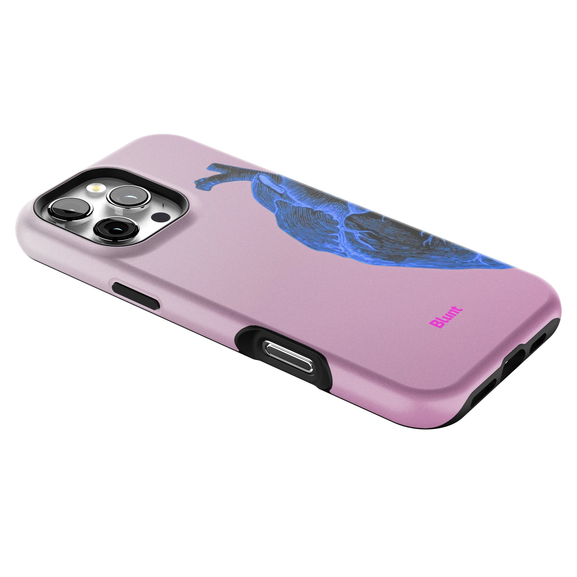 Anatomy Heart Blue iPhone Case gallery - Iphone_16_Pro_Max_2