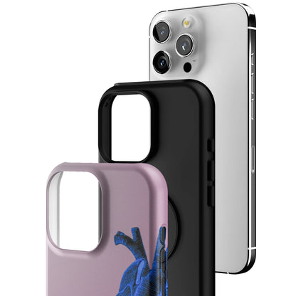 Anatomy Heart Blue iPhone Case gallery - Iphone_16_Pro_Max_3