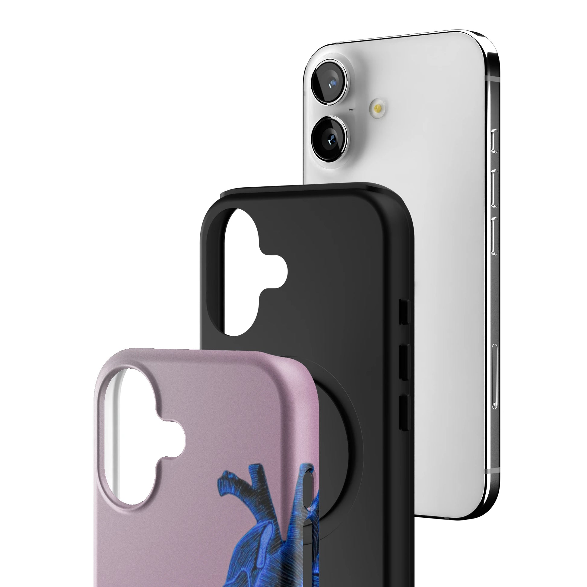 Anatomy Heart Blue iPhone Case gallery - Iphone_17_Iphone_3