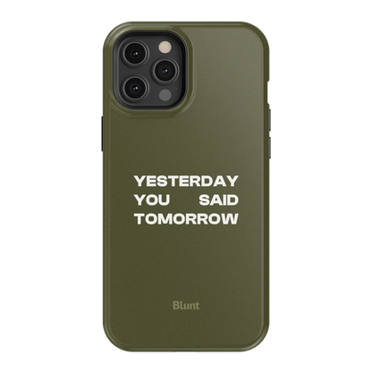 No Excuses iPhone Case