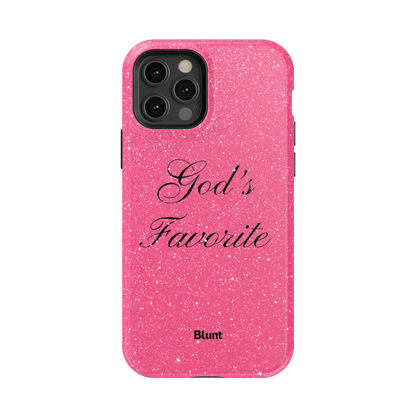 Gods Favorite Pink iPhone Case