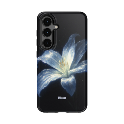 Blue Lilly Samsung Case