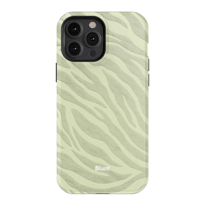 Sage Zebra iPhone Case