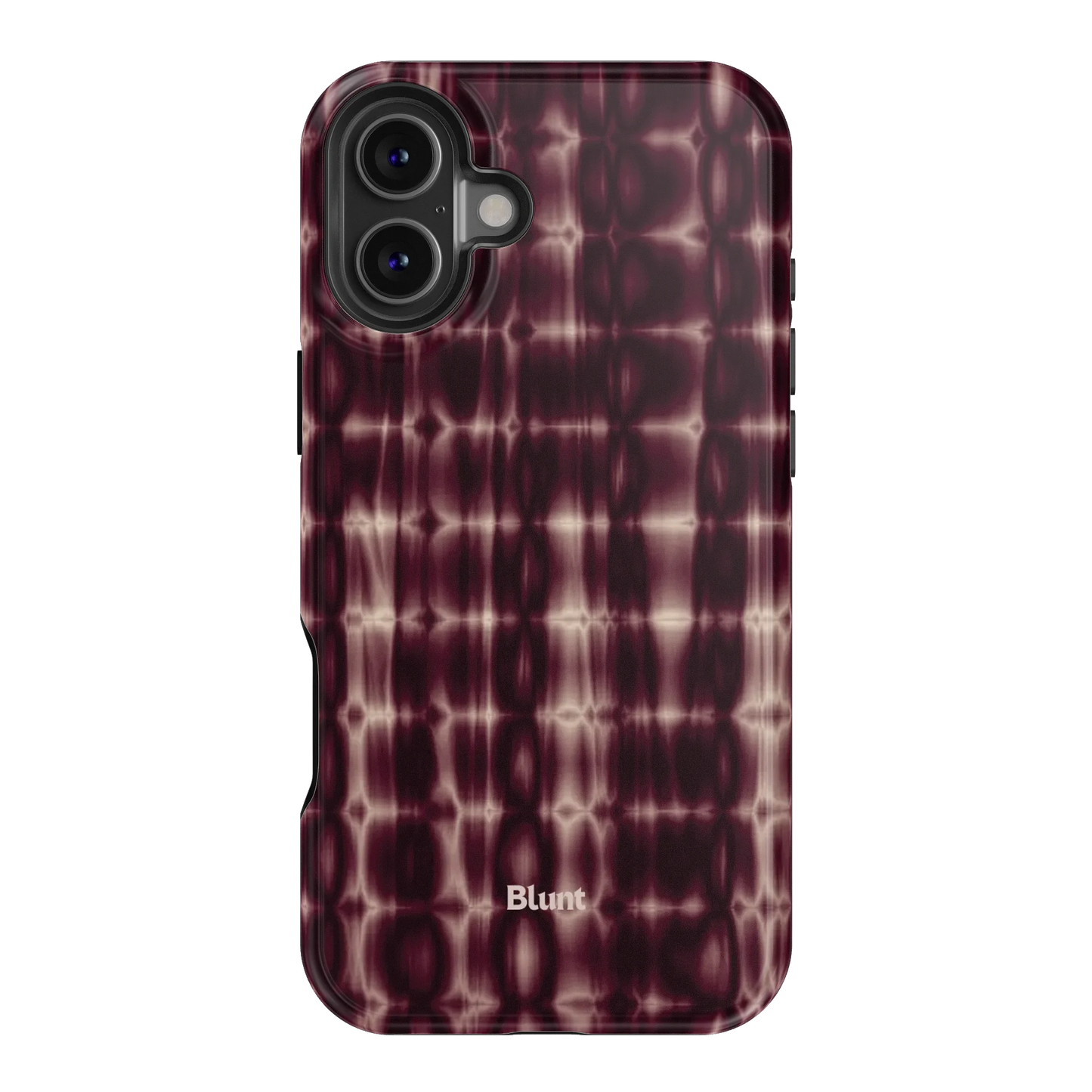 Purple Ripple iPhone Case