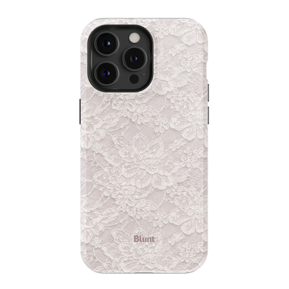 Ivory Lace iPhone Case