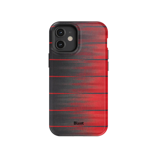 Crimson Stripe iPhone Case