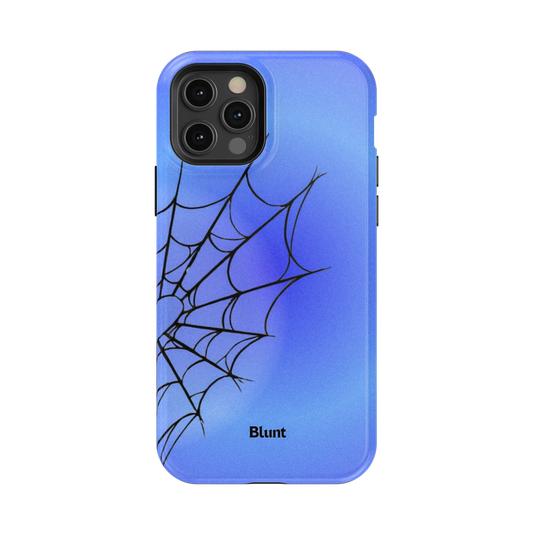 Blue Web iPhone Case