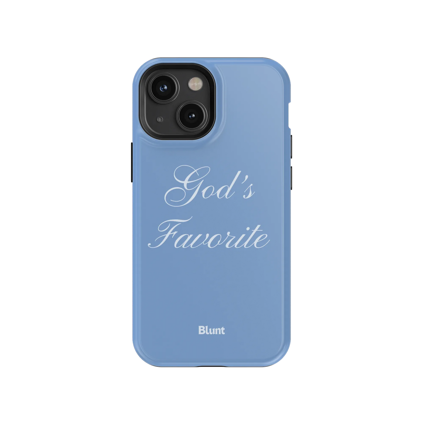 Gods Favorite Blue iPhone Case