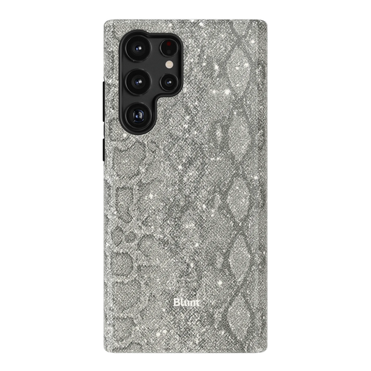 Silver Python Samsung Case