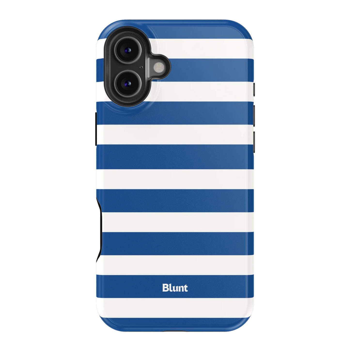Navy Stripe iPhone Case