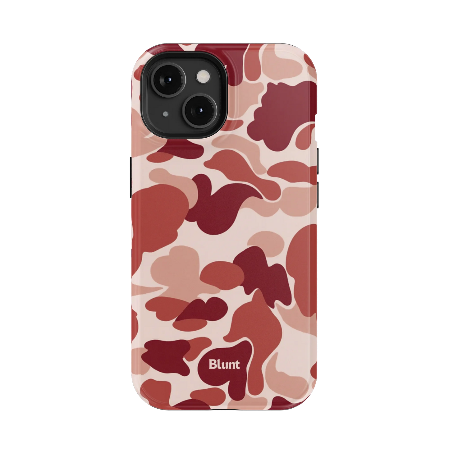 Reddish Camo iPhone Case