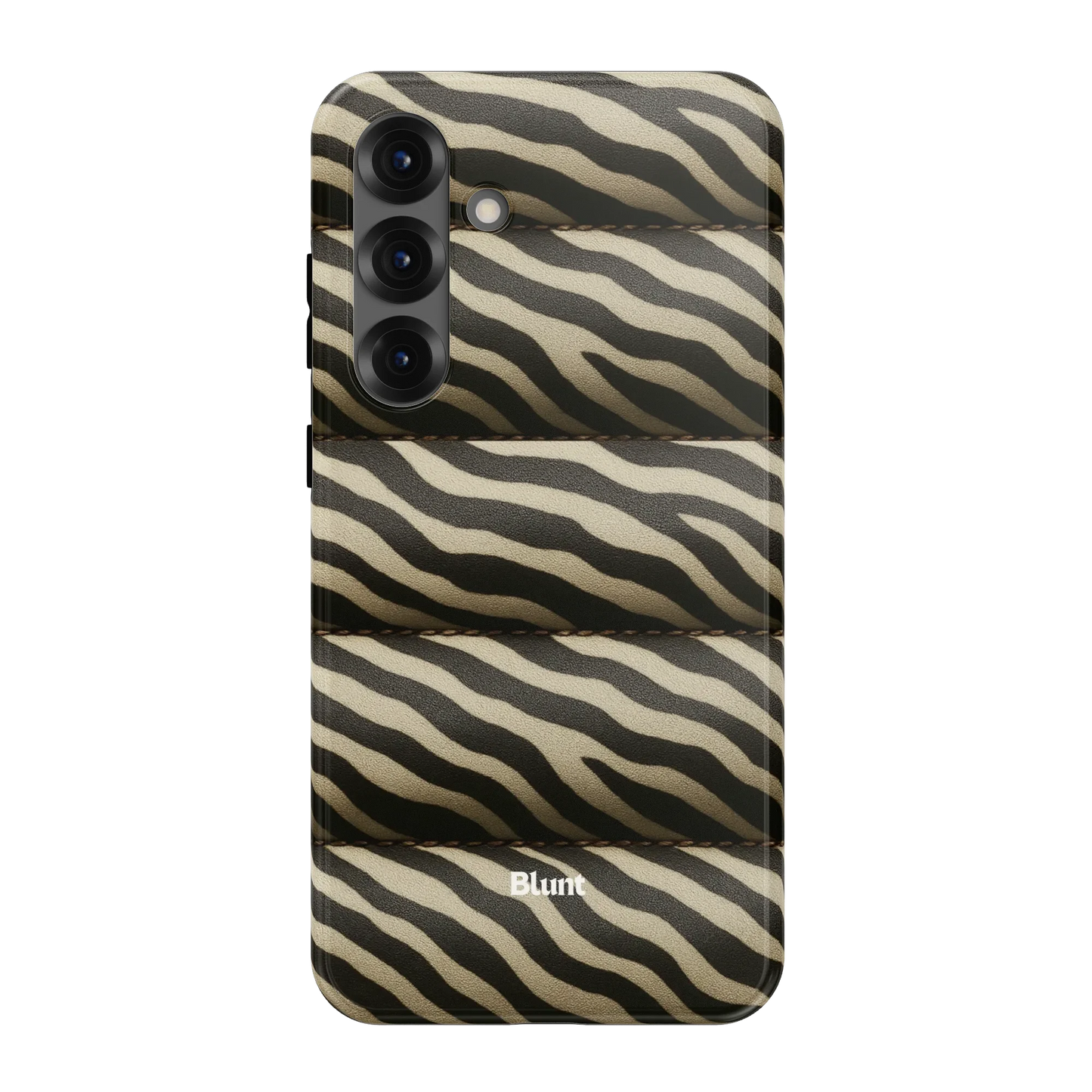 Zebra Puffer Samsung Case