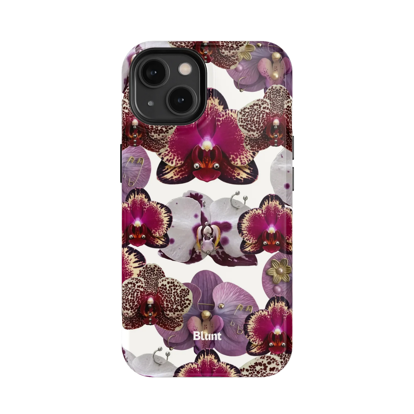 Botanical Orchid iPhone Case
