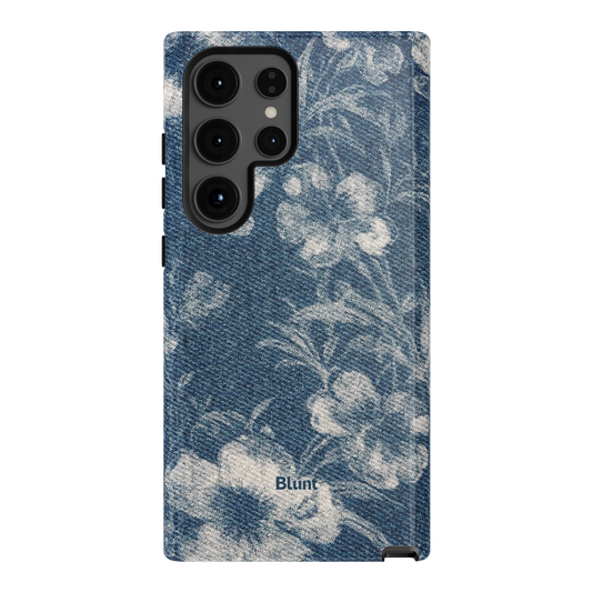Denim Bloom Samsung Case