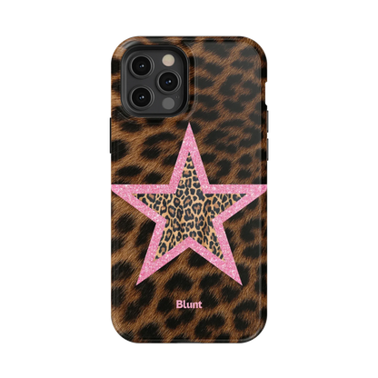 Pink Cheetah Starlette iPhone Case