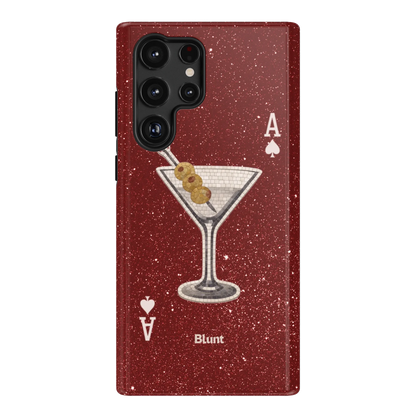 Red Dirty Martini Samsung Case