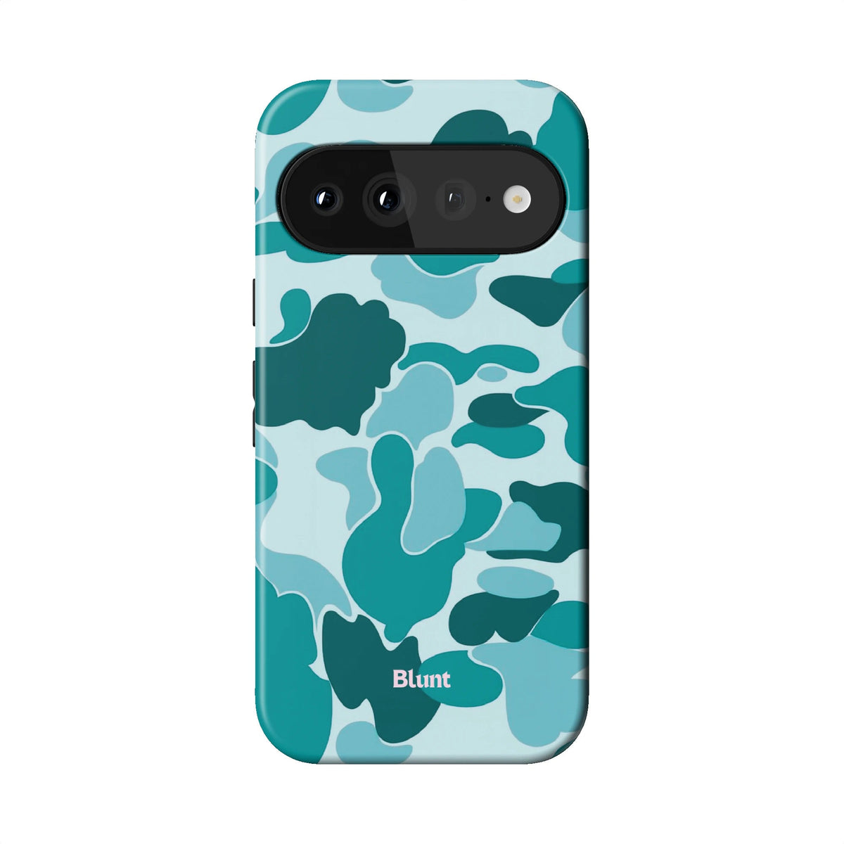 Aqua Camo Pixel Case - Blunt Cases