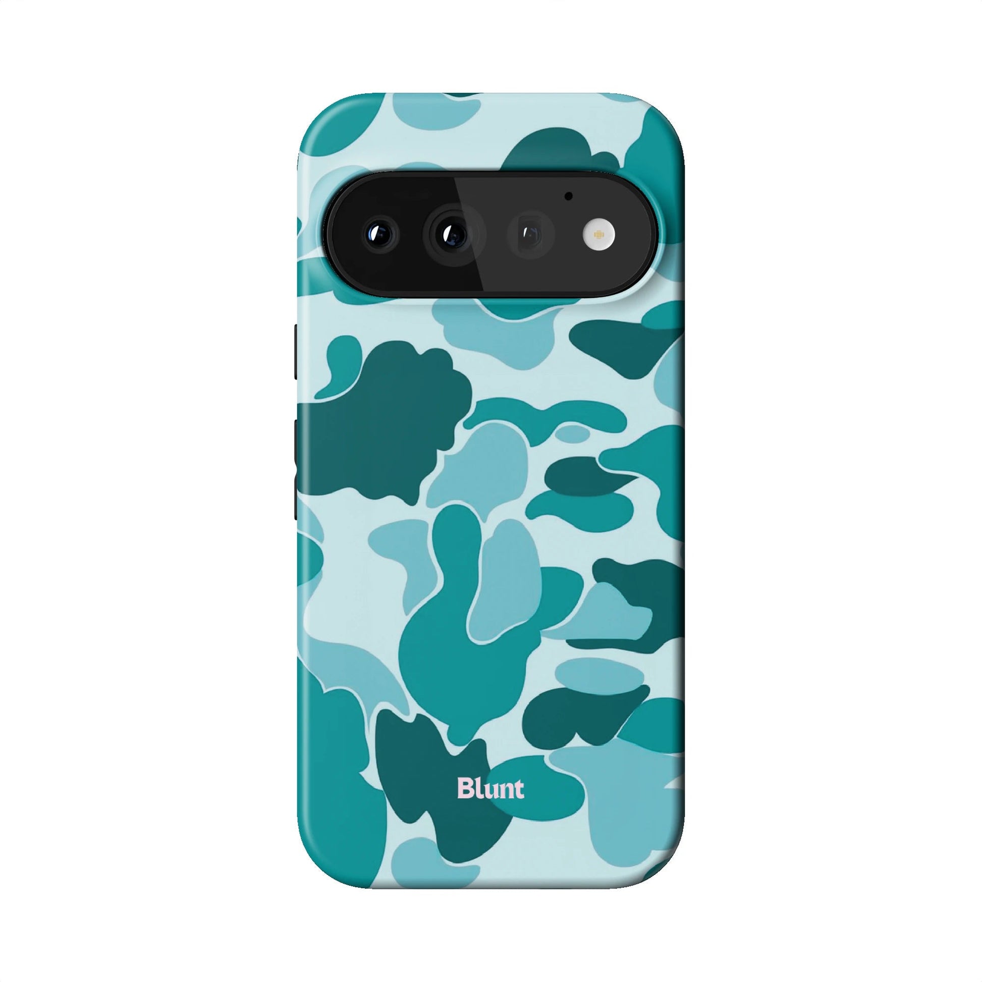 Aqua Camo Pixel Case - Blunt Cases