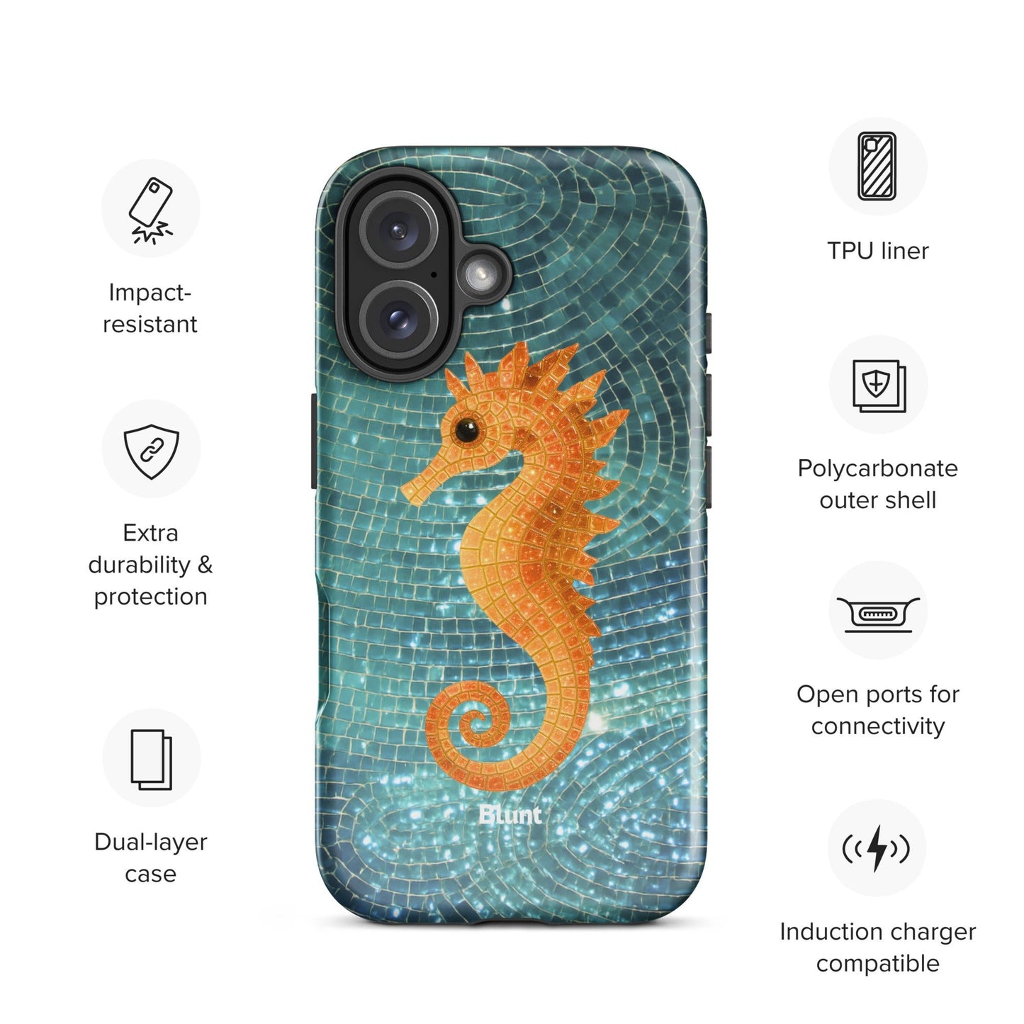 Aqua iPhone Case - Blunt Cases