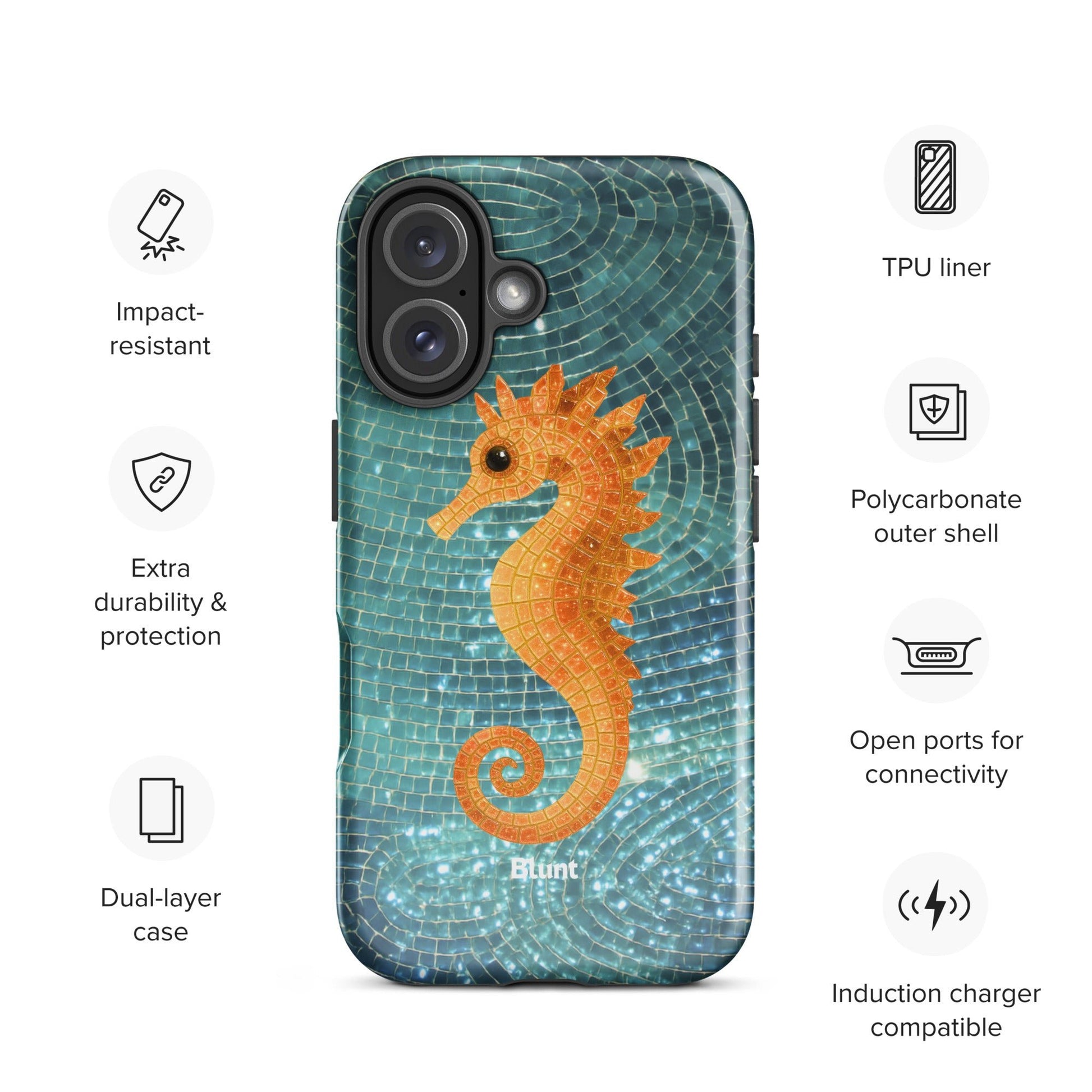 Aqua iPhone Case - Blunt Cases