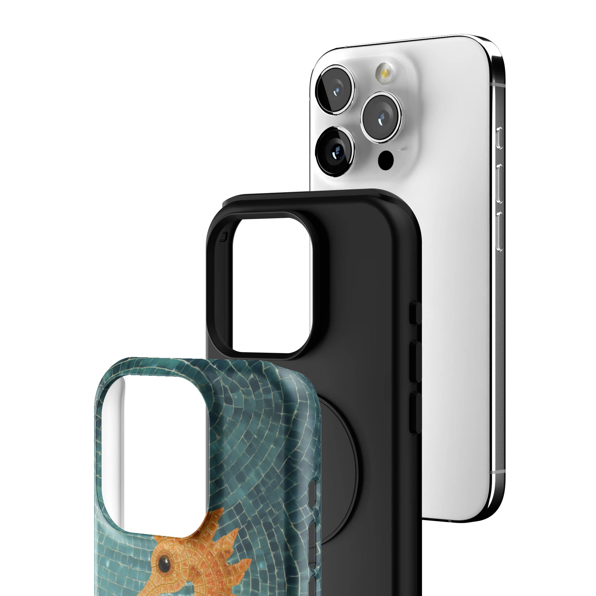 Aqua iPhone Case gallery - Iphone_15_Pro_3
