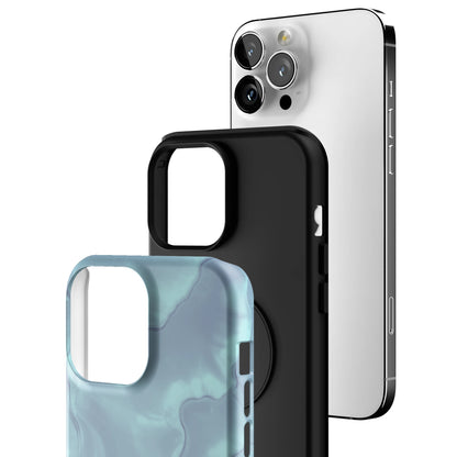 Aqua Stardust iPhone Case gallery - Iphone_13_Pro_Max_3
