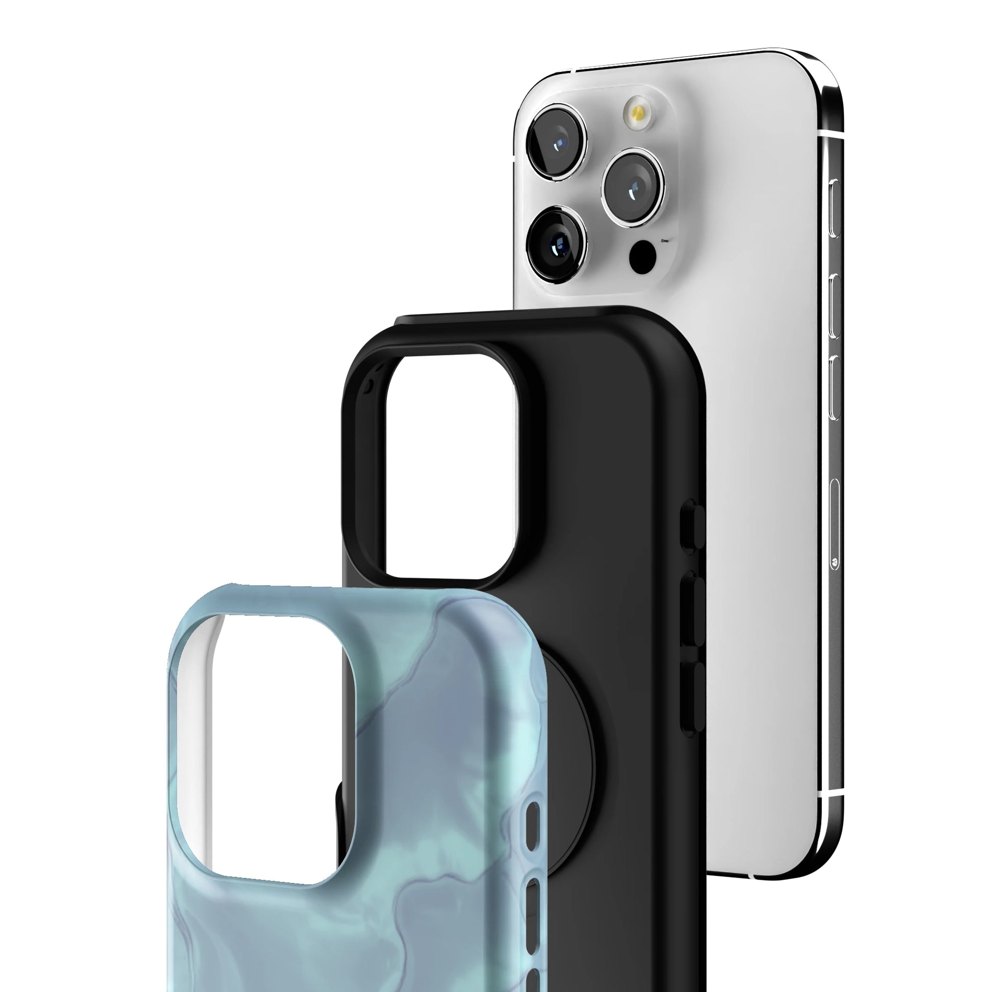 Aqua Stardust iPhone Case gallery - Iphone_16_Pro_3
