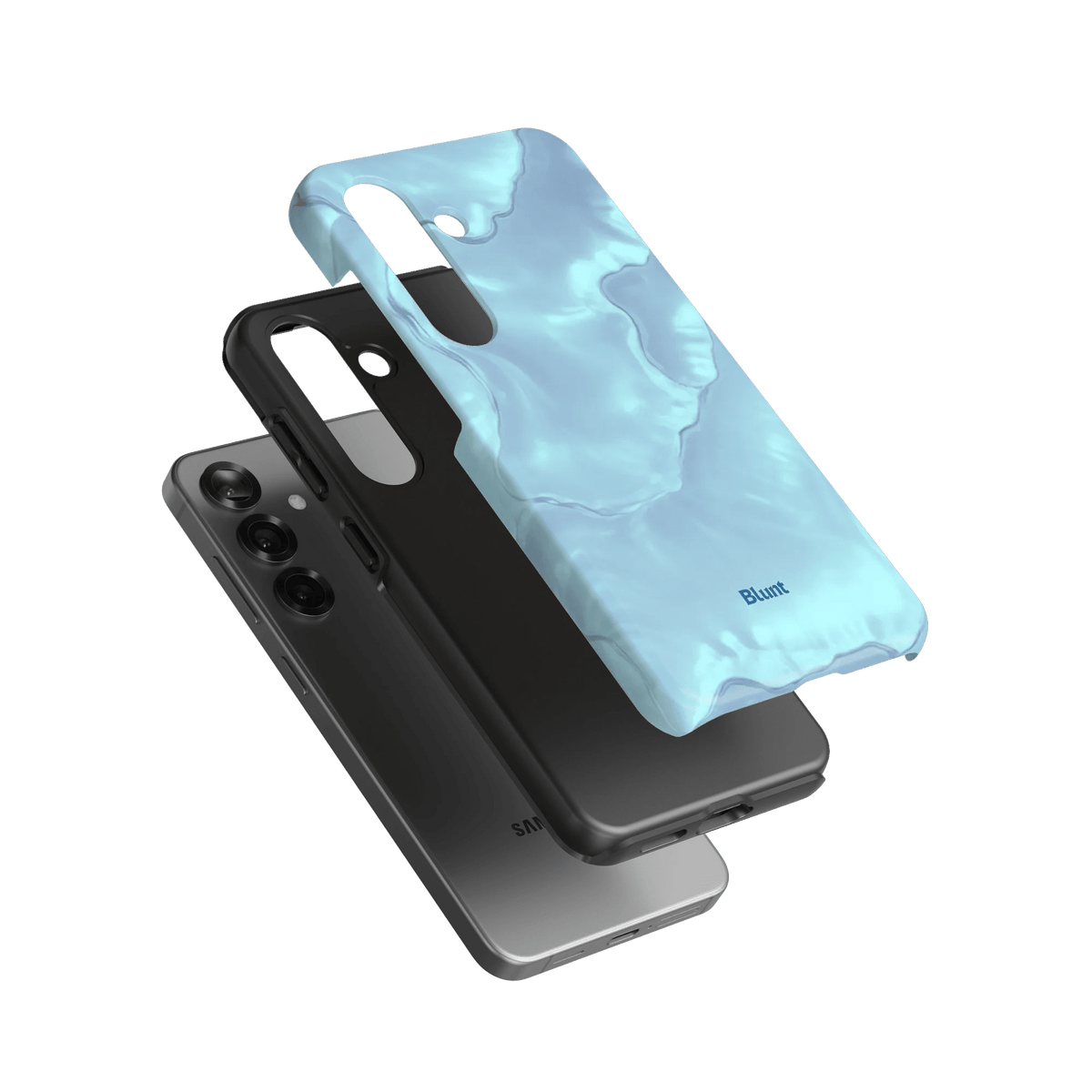 Aqua Stardust Samsung Case - Blunt Cases
