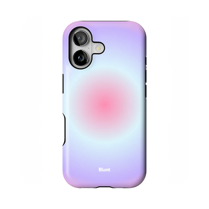 Pink Aura iPhone Case