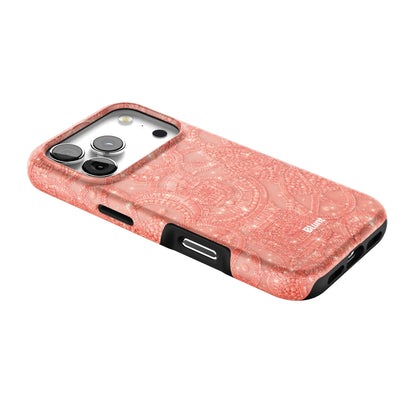 Coral-Glam-iphone-case-iPhone 17 Pro-2