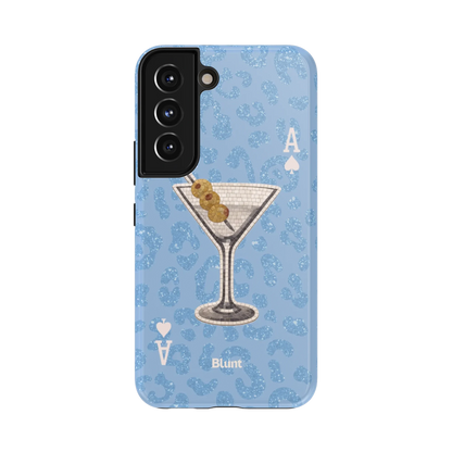 Blue Dirty Martini Samsung Case