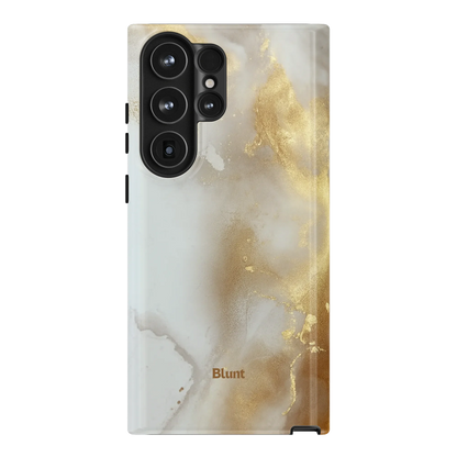 Ivory Marble Samsung Case