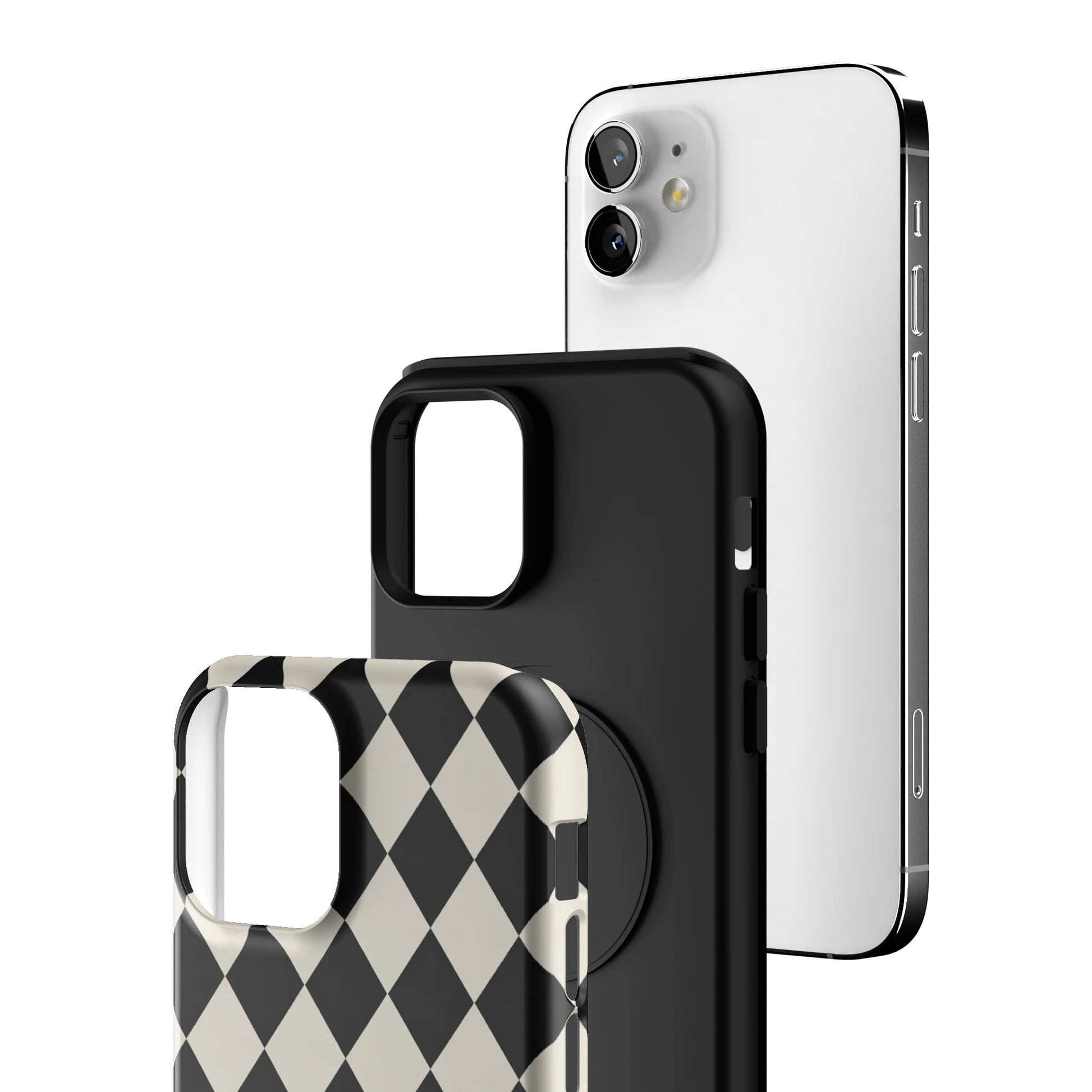 Argyle Noir iPhone Case gallery - Iphone_12_Iphone_3